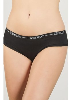 Kappa czarne figi damskie bawełniane w sportowym stylu K2140, Kolor czarny, Rozmiar S, Kappa ze sklepu Primodo w kategorii Majtki damskie - zdjęcie 179537919