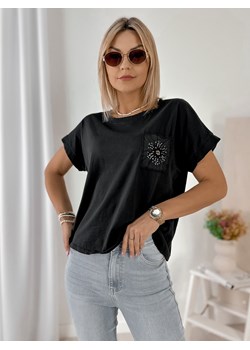 bluzka enola czarna one size ze sklepu UBRA w kategorii Bluzki damskie - zdjęcie 179538099