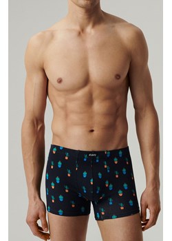 Atlantic 2-pack bokserki męskie 2MHH-005-GRA/KOR, Kolor granatowo-koralowy, Rozmiar M, ATLANTIC ze sklepu Intymna w kategorii Majtki męskie - zdjęcie 179538307