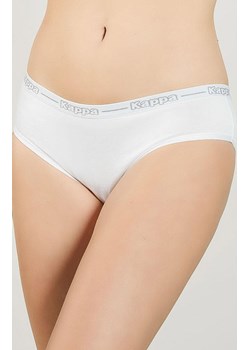 Kappa białe figi damskie bawełniane w sportowym stylu K2140, Kolor biały, Rozmiar S, Kappa ze sklepu Intymna w kategorii Majtki damskie - zdjęcie 179538469