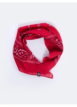 Apaszka unisex typu bandana czerwona Bandi 603 ze sklepu Big Star w kategorii Szaliki i chusty damskie - zdjęcie 179540978