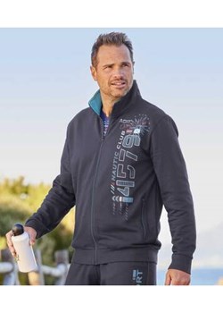 Bluza z moltonu z suwakiem Nautic Club ze sklepu Atlas For Men w kategorii Bluzy męskie - zdjęcie 179569197