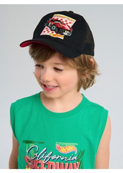 Sinsay - Czapka z daszkiem Hot Wheels - czarny ze sklepu Sinsay w kategorii Czapki dziecięce - zdjęcie 179579387