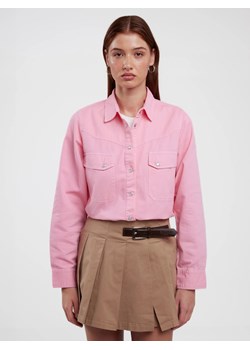 Koszula damska jeansowa z efektem sprania różowa Zola 600 - id: 142060600 - marki BIG STAR - 179582347 Koszula damska jeansowa z efektem sprania różowa Zola 600 ze sklepu Big Star w kategorii Koszule damskie - zdjęcie 179582347