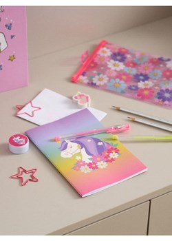 Sinsay - Zestaw przyborów szkolnych z motywem jednorożca - wielobarwny ze sklepu Sinsay w kategorii Zabawki - zdjęcie 179583689