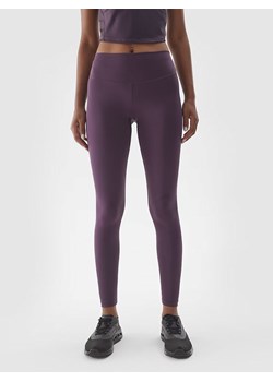 4F Legginsy sportowe w kolorze fioletowym ze sklepu Limango Polska w kategorii Spodnie damskie - zdjęcie 179584797