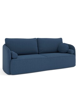 Zielona welurowa sofa z funkcją spania W6-Z15 ze sklepu Edinos.pl w kategorii Sofy i kanapy - zdjęcie 179585818