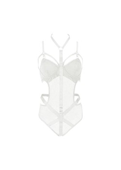 Body z paskami - Biały S ze sklepu Intimica.pl w kategorii Body damskie - zdjęcie 179587439