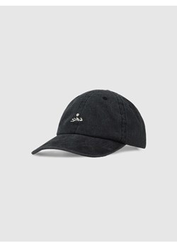 Damska czapka z daszkiem 4F 4FWSS25ACABF374 - czarna ze sklepu Sportstylestory.com w kategorii Czapki z daszkiem damskie - zdjęcie 179596769