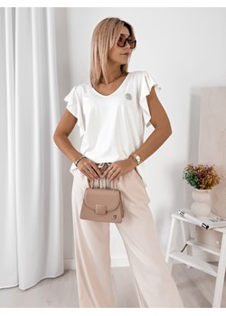 bluzka mavir ecru one size ze sklepu UBRA w kategorii Bluzki damskie - zdjęcie 179597359