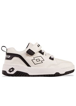 Buty dziecięce Lotto Awery K 2600090K-1011 - biało-czarne - id: 3239727 - marki Lotto - 179597987 Buty dziecięce Lotto Awery K 2600090K-1011 - biało-czarne ze sklepu streetstyle24.pl w kategorii Buty sportowe dziecięce - zdjęcie 179597987