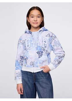 GAP Bluza w kolorze biało-błękitno-fioletowym ze sklepu Limango Polska w kategorii Bluzy dziewczęce - zdjęcie 179604629