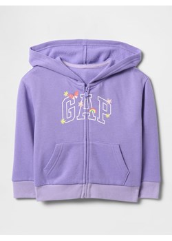 GAP Bluza w kolorze fioletowym ze sklepu Limango Polska w kategorii Bluzy dziewczęce - zdjęcie 179604738
