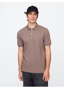 GAP Koszulka polo w kolorze jasnobrązowym ze sklepu Limango Polska w kategorii T-shirty męskie - zdjęcie 179605039