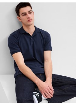 GAP Koszulka polo w kolorze granatowym ze sklepu Limango Polska w kategorii T-shirty męskie - zdjęcie 179605045