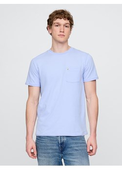 GAP Koszulka w kolorze błękitnym ze sklepu Limango Polska w kategorii T-shirty męskie - zdjęcie 179605136