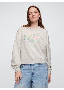 GAP Bluza w kolorze szarym ze sklepu Limango Polska w kategorii Bluzy damskie - zdjęcie 179605266