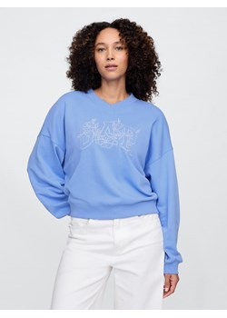 GAP Bluza w kolorze błękitnym ze sklepu Limango Polska w kategorii Bluzy damskie - zdjęcie 179605269