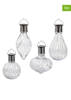 Garden Hero Solarne lampy dekoracyjne LED (4 szt.) ze sklepu Limango Polska w kategorii Oświetlenie ogrodowe - zdjęcie 179605866
