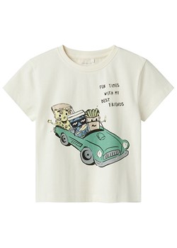name it Koszulka w kolorze białym ze sklepu Limango Polska w kategorii T-shirty chłopięce - zdjęcie 179605925