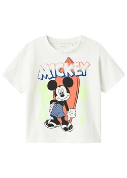 name it Koszulka w kolorze białym ze sklepu Limango Polska w kategorii T-shirty chłopięce - zdjęcie 179606569