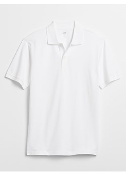 GAP Koszulka polo w kolorze białym ze sklepu Limango Polska w kategorii T-shirty męskie - zdjęcie 179606648
