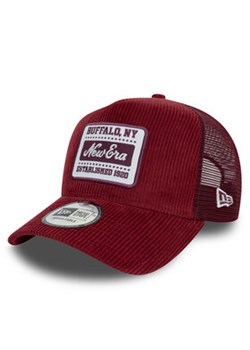 New Era Czapka z daszkiem Cord Patch 60603670 Bordowy ze sklepu MODIVO w kategorii Czapki z daszkiem męskie - zdjęcie 179609816