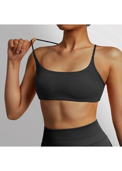 Top damski fitness na ramiączkach - Czarny ze sklepu Intimica.pl w kategorii Biustonosze - zdjęcie 179626995
