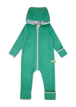 loud + proud Wełniany kombinezon polarowy w kolorze zielonym ze sklepu Limango Polska w kategorii Odzież dla niemowląt - zdjęcie 179629458