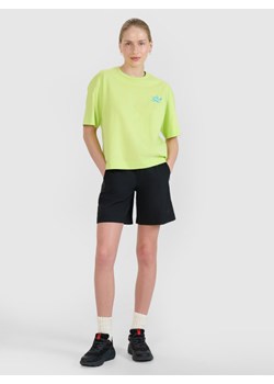 Damskie spodenki plażowe 4F 4FWSS25UBDSF131 - czarne ze sklepu Sportstylestory.com w kategorii Szorty - zdjęcie 179633038