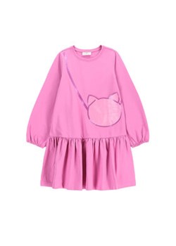 Coccodrillo Sukienka codzienna WC5129101CGK Różowy Regular Fit ze sklepu MODIVO w kategorii Sukienki dziewczęce - zdjęcie 179637738