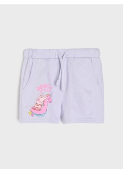 Sinsay - Szorty Peppa Pig - fioletowy - id: 779EV-04X - marki Sinsay - 179642756 Sinsay - Szorty Peppa Pig - fioletowy ze sklepu Sinsay w kategorii Spodenki dziewczęce - zdjęcie 179642756