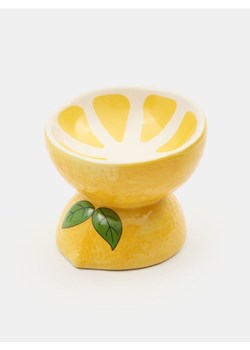 Sinsay - Ceramiczna miska dla psa i kota z motywem cytryny - żółty ze sklepu Sinsay w kategorii Dla zwierząt - zdjęcie 179642778