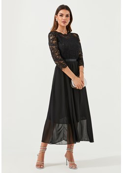 Sukienka z rękawami 3/4 ozdobionymi koronką ze sklepu Jacinshop w kategorii Sukienki - zdjęcie 179646296
