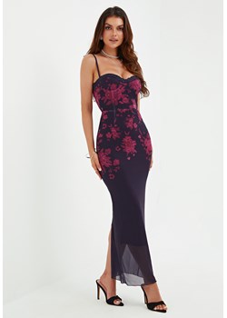 Sukienka maxi dopasowana na ramiączkach - id: 2301202741 - marki Jacinshop - 179647095 Sukienka maxi dopasowana na ramiączkach ze sklepu Jacinshop w kategorii Sukienki - zdjęcie 179647095