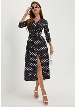 Sukienka z długim rękawem typu szmizjerka - id: 2301204286 - marki Jacinshop - 179648107 Sukienka z długim rękawem typu szmizjerka ze sklepu Jacinshop w kategorii Sukienki - zdjęcie 179648107