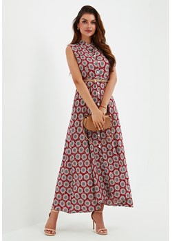 Sukienka maxi bez rękawów we wzory ze sklepu Jacinshop w kategorii Sukienki - zdjęcie 179648727