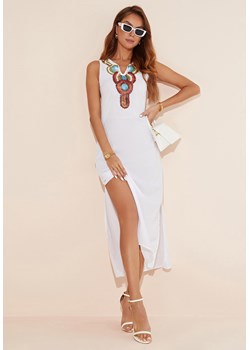 Sukienka maxi bez rękawów z etnicznym wzorem - id: 2301200658 - marki Jacinshop - 179648728 Sukienka maxi bez rękawów z etnicznym wzorem ze sklepu Jacinshop w kategorii Sukienki - zdjęcie 179648728