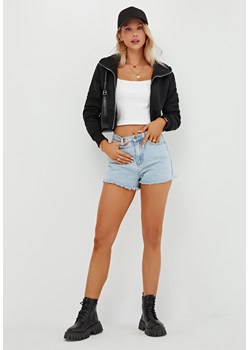 Bluza krótka zapinana na zamek ze sklepu Jacinshop w kategorii Bluzy damskie - zdjęcie 179650527