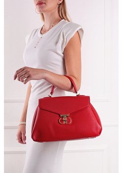 Torebka crossbody Morena - czerwona ze sklepu Cudmoda w kategorii Kuferki - zdjęcie 179653417