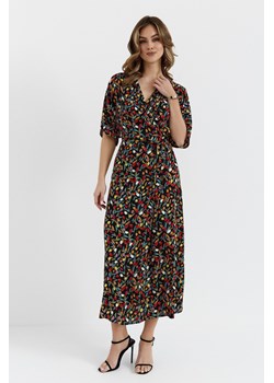 Sukienka maxi wiązana w pasie - model 6 ze sklepu Cudmoda w kategorii Sukienki - zdjęcie 179654825