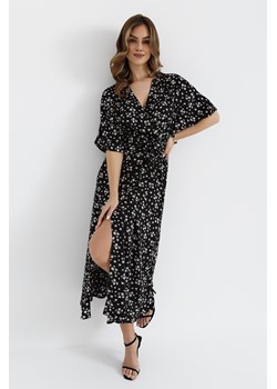 Sukienka maxi wiązana w pasie - model 8 ze sklepu Cudmoda w kategorii Sukienki - zdjęcie 179654827