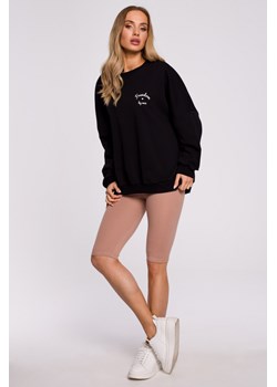 Krótkie legginsy typu kolarki - mocca ze sklepu Cudmoda w kategorii Spodnie damskie - zdjęcie 179656685