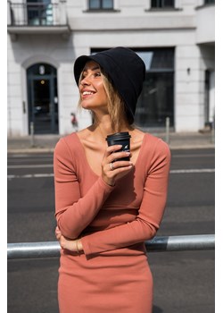 Kapelusz typu bucket hat - czarny ze sklepu Cudmoda w kategorii Kapelusze damskie - zdjęcie 179657027