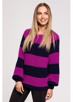 Sweter w pasy - model 2 ze sklepu Cudmoda w kategorii Swetry damskie - zdjęcie 179657128