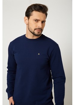 Bluza męska classic - granatowa ze sklepu Cudmoda w kategorii Bluzy męskie - zdjęcie 179657268