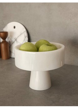 Violeta Home Miska w kolorze kremowym do serwowania - wys. 17 x Ø 20 cm ze sklepu Limango Polska w kategorii Misy i tace dekoracyjne - zdjęcie 179665669