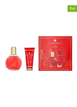 Gloria Vanderbilt 2-częściowy zestaw &quot;Vanderbilt In Red&quot; ze sklepu Limango Polska w kategorii Perfumy damskie - zdjęcie 179666515