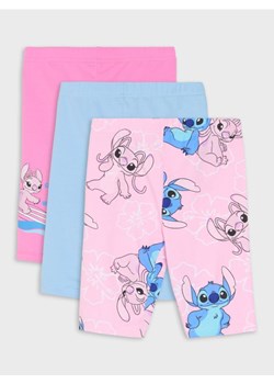 Sinsay - Krótkie legginsy 3 pack Stitch - wielobarwny - id: 200EB-MLC - marki Sinsay - 179668776 Sinsay - Krótkie legginsy 3 pack Stitch - wielobarwny ze sklepu Sinsay w kategorii Spodenki dziewczęce - zdjęcie 179668776