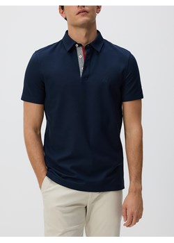 Reserved - Koszulka polo regular z haftem - granatowy ze sklepu Reserved w kategorii T-shirty męskie - zdjęcie 179676356